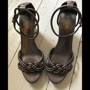 Coach sandals